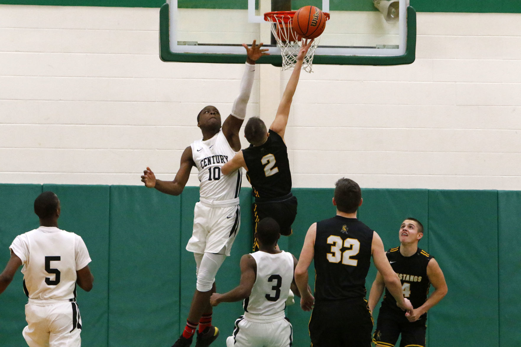 Gallery: Boys basketball Class A sectional final - Kouts vs. 21st Century